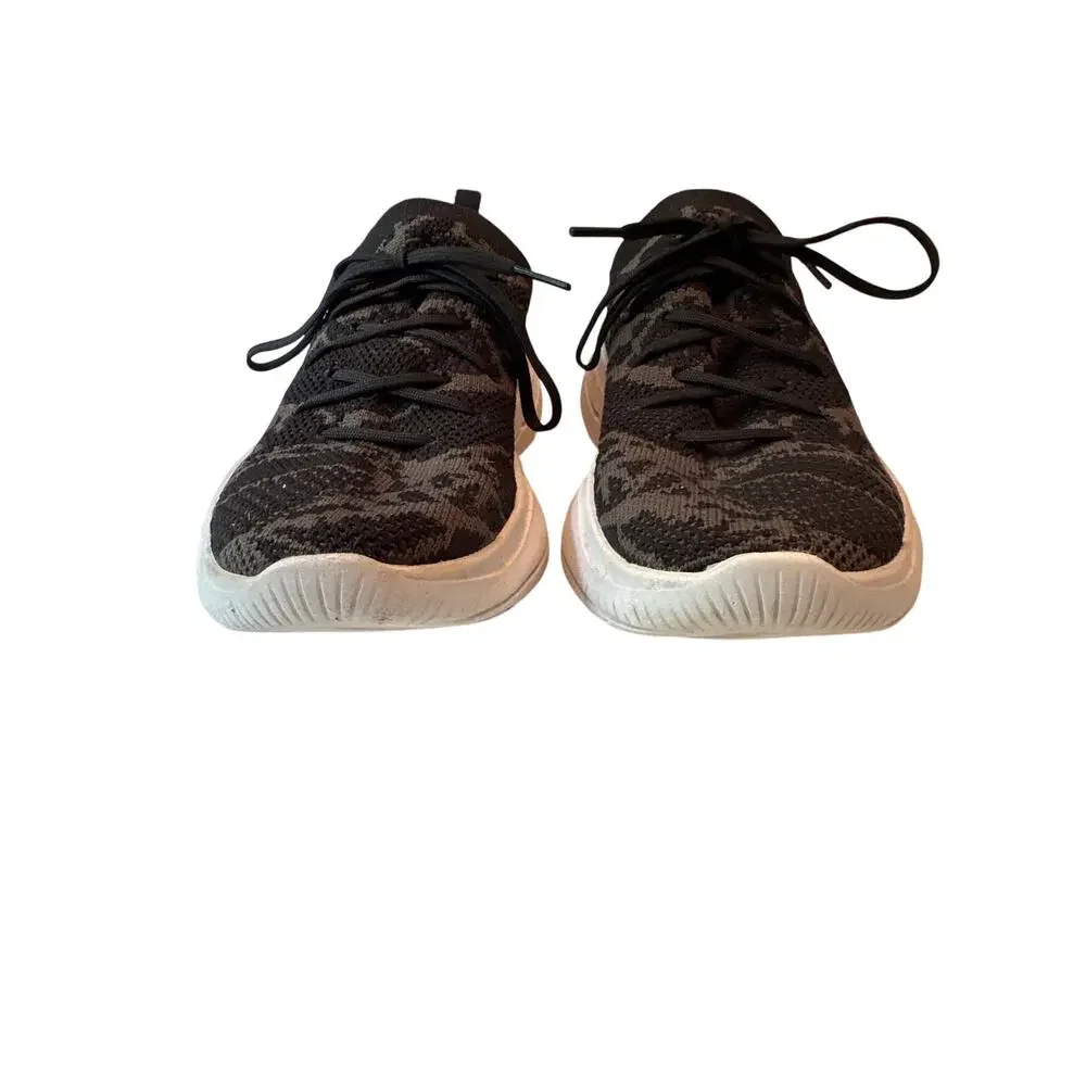 Sorel Explorer Blitz Stride Black White Camo Sneaker Women Size 6  NL4672-010